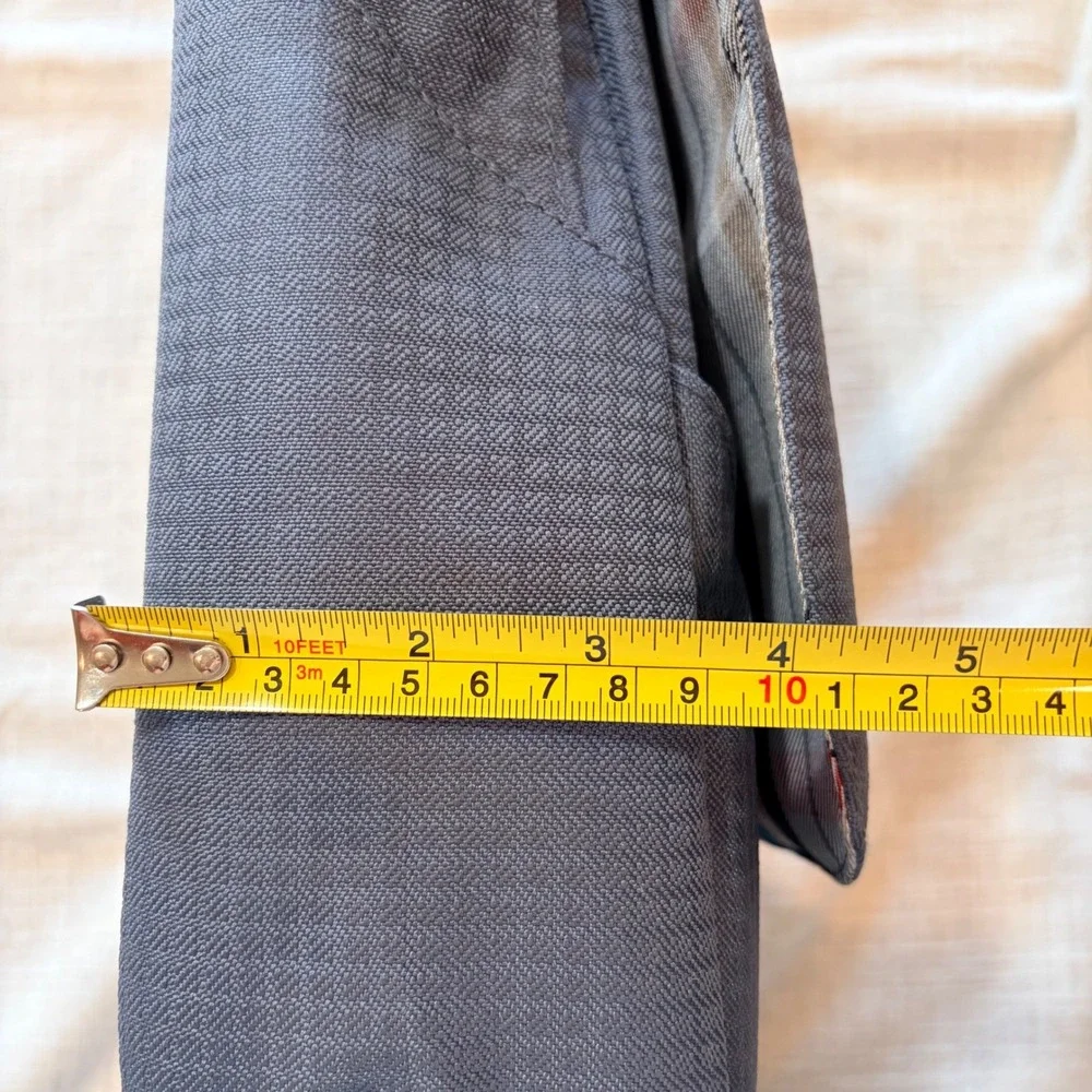 Carnaby Street by Picnic Time Gray Plaid Lined‎ Messenger Crossbody Bag